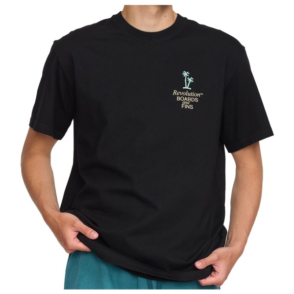 Revolution - Printed T-Shirt Boards & Fins - T-Shirt Gr XL schwarz Revolution - Printed T-Shirt Boards & Fins - T-Shirt Gr XL schwarz von Revolution