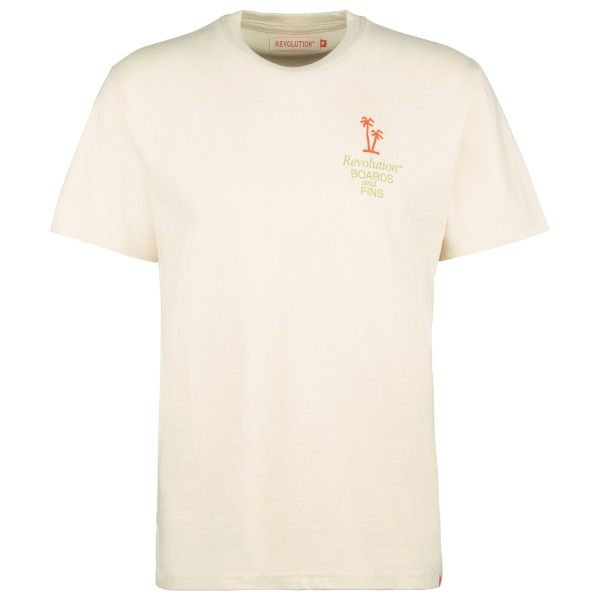 Revolution - Printed T-Shirt Boards & Fins - T-Shirt Gr XXL weiß von Revolution