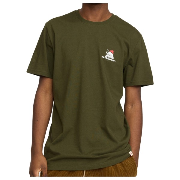 Revolution - Printed T-Shirt Red Hat - T-Shirt Gr XL oliv Revolution - Printed T-Shirt Red Hat - T-Shirt Gr XL oliv von Revolution