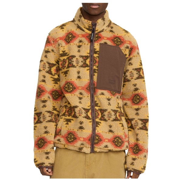 Revolution - Printed Teddy Jacket - Fleecejacke Gr L beige/braun von Revolution