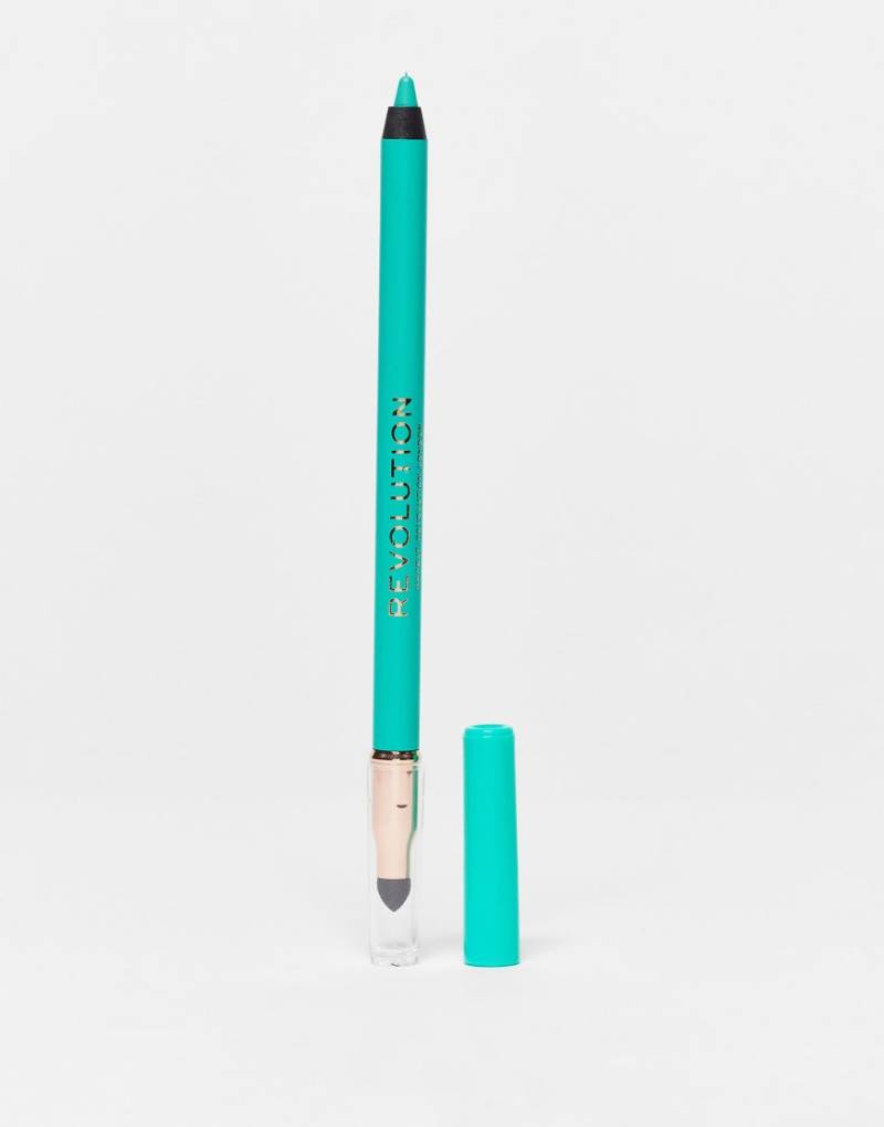 Revolution - Streamline - Eyeliner-Stift in Blaugrün für die Wasserlinie von Revolution