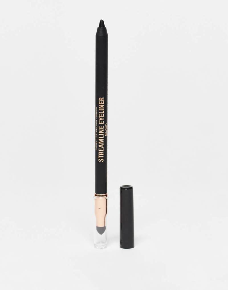 Revolution - Streamline - Eyeliner-Stift in Schwarz für die Wasserlinie von Revolution
