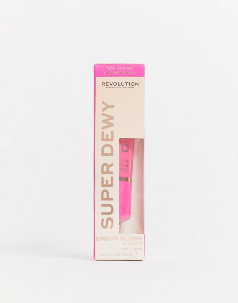 Revolution - Superdewy - Flüssiges Rouge - You Had Me At First Blush-Rosa von Revolution