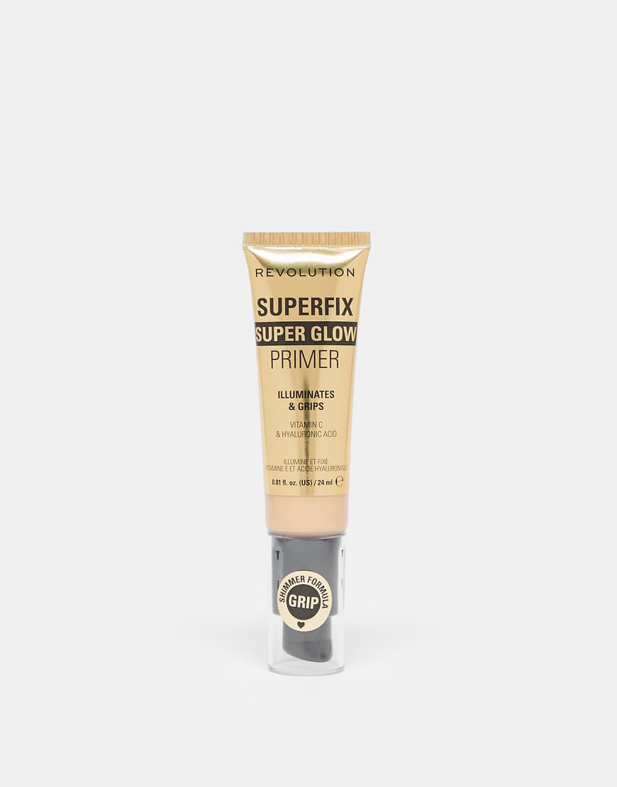 Revolution - Superfix Grip Superglow - Primer - Gold-Keine Farbe von Revolution