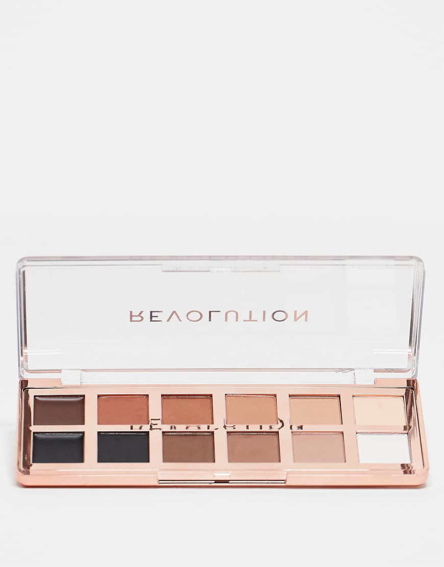 Revolution - The Master Icon Matte Nudes - Lidschattenpalette-Bunt von Revolution