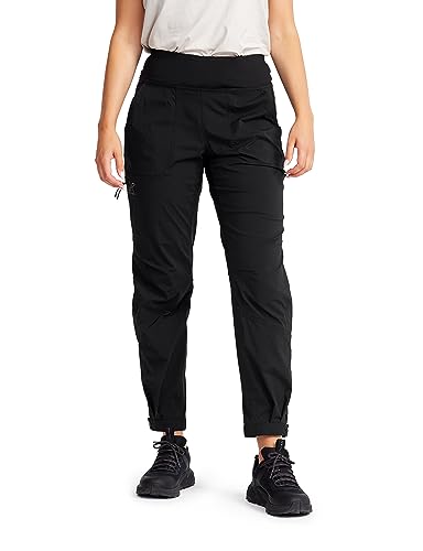 RevolutionRace Breezy Outdoor Pants für Damen, Leichte und atmungsaktive Hose für den Alltag und alle Outdoor-Aktivitäten, Black, M von RevolutionRace