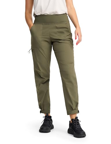 RevolutionRace Breezy Outdoor Pants für Damen, Leichte und atmungsaktive Hose für den Alltag und alle Outdoor-Aktivitäten, Grape Leaf, L von RevolutionRace