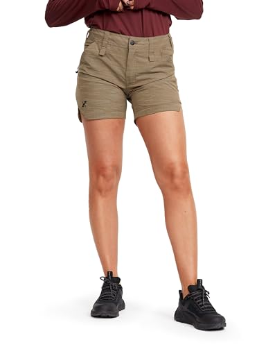 RevolutionRace Damen Hike & Dive Shorts, Hybrid Wandershorts und Badeshorts für alle Outdoor-Aktivitäten, Chocoloate Chip, M von RevolutionRace