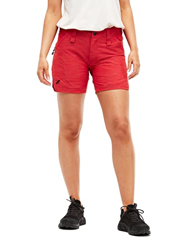 RevolutionRace Damen Hike & Dive Shorts, Hybrid Wandershorts und Badeshorts für alle Outdoor-Aktivitäten, Salsa, L von RevolutionRace