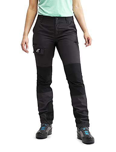 RevolutionRace Damen Nordwand Pants, Hose zum Wandern und für viele Outdoor-Aktivitäten, Grey, XL von RevolutionRace