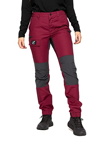 RevolutionRace Damen Nordwand Pants, Hose zum Wandern und für viele Outdoor-Aktivitäten, Ruby, L von RevolutionRace