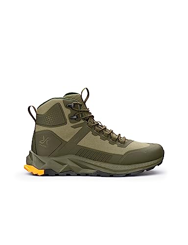 RevolutionRace Damen Phantom Trail Mid Waterproof Hiking Boots, Wasserdicht Wanderschuhe Damen für alle Outdoor-Aktivitäten, Forest Night, 37 von RevolutionRace