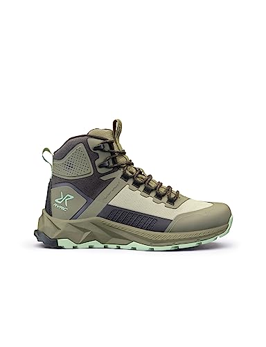 RevolutionRace Damen Phantom Trail Mid Waterproof Hiking Boots, Wasserdicht Wanderschuhe Damen für alle Outdoor-Aktivitäten, Smoked Kalamata, 39 von RevolutionRace