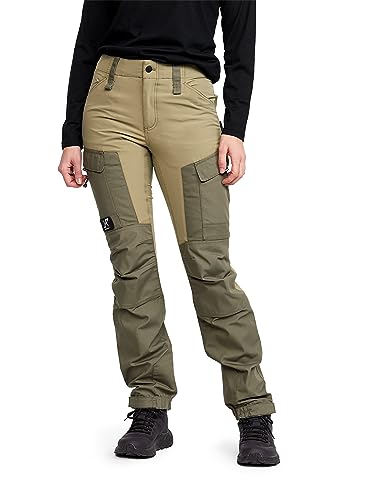 RevolutionRace Damen RVRC GP Pants, Hose zum Wandern und für viele Outdoor-Aktivitäten, Aloe, L von RevolutionRace