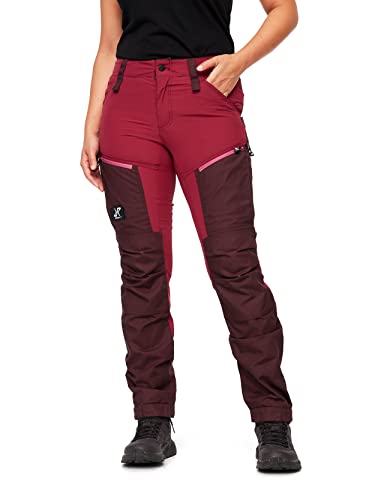 RevolutionRace Damen RVRC GP Pro Pants, Hose zum Wandern und für viele Outdoor-Aktivitäten, Ruby, XS von RevolutionRace