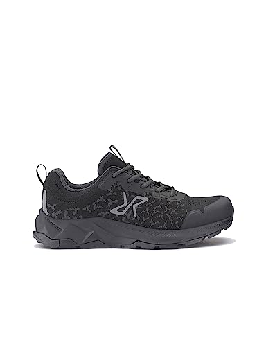 RevolutionRace Damen Trailknit Waterproof Hiking Shoes, Wasserdicht Wanderschuhe Damen für alle Outdoor-Aktivitäten, Black, 36 von RevolutionRace