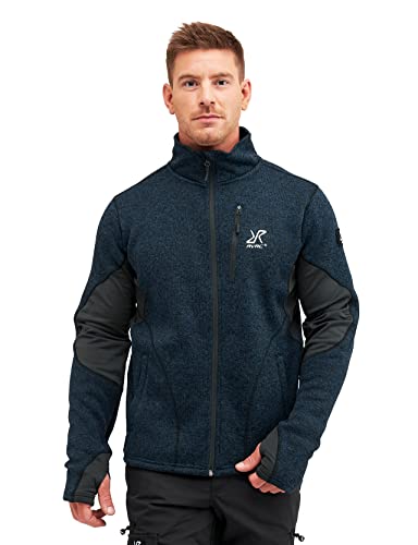 RevolutionRace Fusion Fleece für Herren, perfekt für Wanderungen und Outdoor-Abenteuer, Peacemaker, L von RevolutionRace