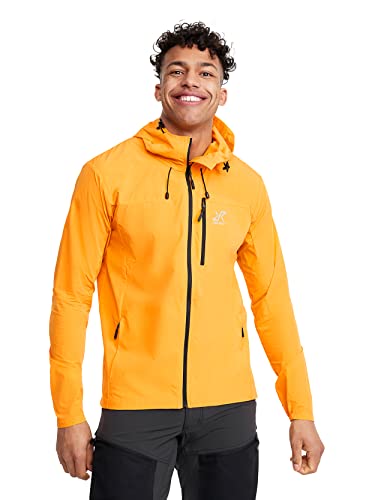 RevolutionRace Herren Aspect Wind Jacket, belüftete Windjacke für herren perfekt für den Alltag und alle Outdoor-Aktivitäten, Radiant Yellow, S von RevolutionRace