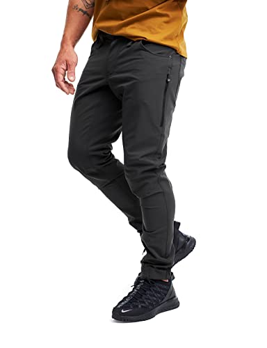 RevolutionRace Herren Explorer Outdoor Jeans, Outdoorhose perfekt für den Alltag und alle Outdoor-Aktivitäten, Anthracite, L von RevolutionRace