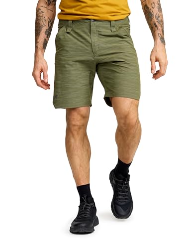 RevolutionRace Herren Hike & Dive Shorts, Hybrid Wandershorts und Badeshorts für alle Outdoor-Aktivitäten, Cypress, L von RevolutionRace