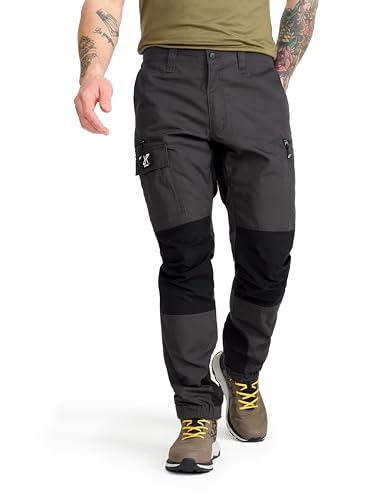 RevolutionRace Herren Nordwand Pants, Hose zum Wandern und für viele Outdoor-Aktivitäten, Anthracite, L von RevolutionRace