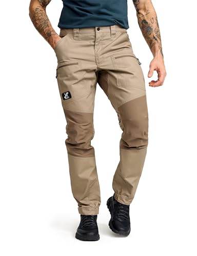 RevolutionRace Herren Nordwand Pro Pants, Hose zum Wandern und für viele Outdoor-Aktivitäten, Brindle/Chocolate Chip, L von RevolutionRace