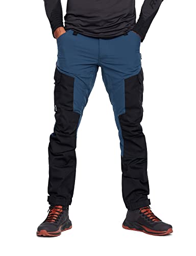 RevolutionRace Herren RVRC GP Pants, Hose zum Wandern und für viele Outdoor-Aktivitäten, Moonlit Ocean, L von RevolutionRace