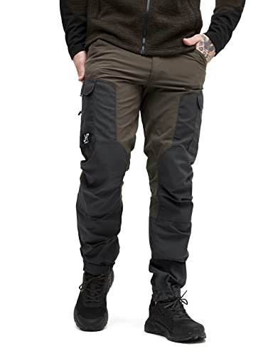 RevolutionRace Herren RVRC GP Pants, Hose zum Wandern und für viele Outdoor-Aktivitäten, Mud, L von RevolutionRace