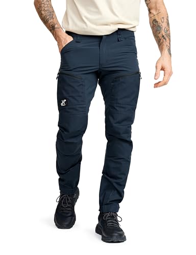 RevolutionRace Herren RVRC GP Pro Pants, Hose zum Wandern und für viele Outdoor-Aktivitäten, Blueberry, L von RevolutionRace