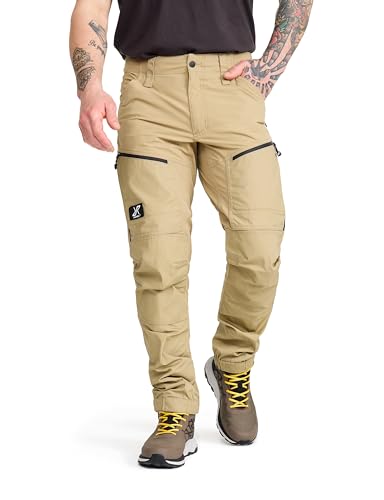 RevolutionRace Herren RVRC GP Pro Pants, Hose zum Wandern und für viele Outdoor-Aktivitäten, Khaki, S von RevolutionRace