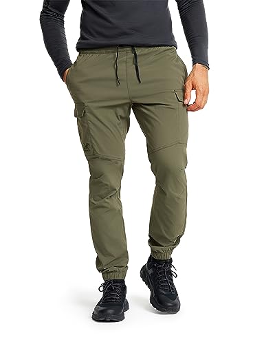 RevolutionRace Mood Cargo Pants für Herren, Leichte und Dehnbare Outdoor-Hose für den Alltag und alle Outdoor-Aktivitäten, Grape Leaf, M von RevolutionRace