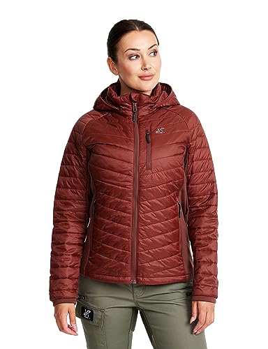 RevolutionRace Radical Insulate Jacket für Damen, Leichte und isolierende Jacke für den täglichen Gebrauch und alle Outdoor-Aktivitäten, Earth, M von RevolutionRace