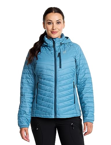 RevolutionRace Radical Insulate Jacket für Damen, Leichte und isolierende Jacke für den täglichen Gebrauch und alle Outdoor-Aktivitäten, Stellar, M von RevolutionRace