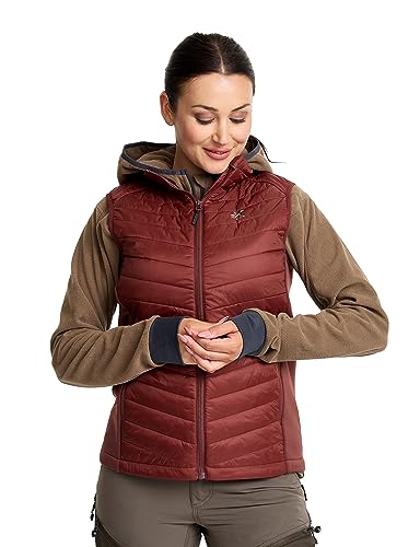 RevolutionRace Radical Insulate Vest für Damen, Leichte und isolierende Weste für den täglichen Gebrauch und alle Outdoor-Aktivitäten, Earth, L von RevolutionRace