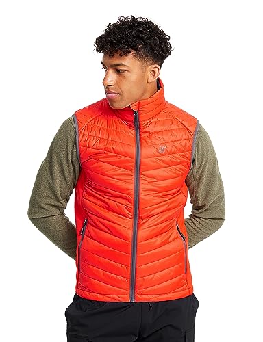 RevolutionRace Radical Insulate Vest für Herren, Leichte und isolierende Weste für den täglichen Gebrauch und alle Outdoor-Aktivitäten, Lava, XXL von RevolutionRace