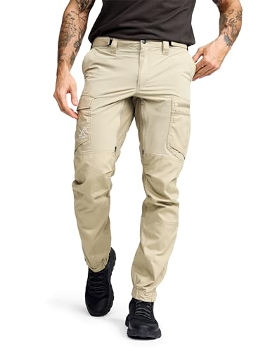 RevolutionRace Rambler Lightweight Pro Pants für Herren, Leichte Outdoor-Hose und Wanderhose für Herren, Aluminium, L von RevolutionRace