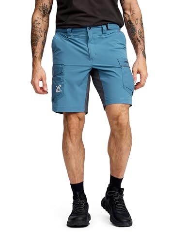 RevolutionRace Rambler Lightweight Pro Shorts für Herren, Leichte Kurze Hose und Wandershorts für Herren, Stellar, L von RevolutionRace