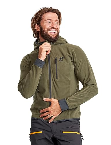 RevolutionRace Trekker Hoodie für Herren, perfekt für Wanderungen und Outdoor-Abenteuer, Kalamata, 3XL von RevolutionRace