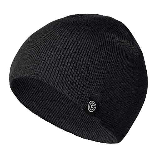 Revony Herren Be2 Beanie-Mütze, Schwarz, M/Einheitsgröße von Revony