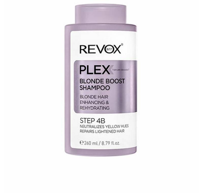 Revox B77 Haarshampoo PLEX blonde boost shampoo step 4b 260ml Revox B77 Haarshampoo PLEX blonde boost shampoo step 4b 260ml von Revox B77