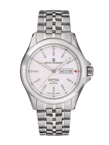 REVUE THOMMEN AIRSPEED HERREN-ARMBANDUHR 42MM SCHWEIZER AUTOMATIK 16020.2132 von Revue Thommen