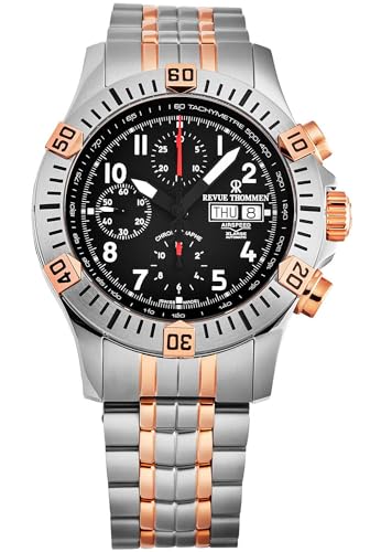 Revue Thommen Automatik Armbanduhr Airspeed XLarge Pioneer Chrono 16071.6154 von Revue Thommen