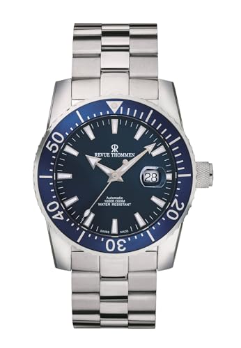 Revue Thommen Herren Armbanduhr Automatic Diver 46 mm Date Window Armband Edelstahl 17030.2135 Revue Thommen Herren Armbanduhr Automatic Diver 46 mm Date Window Armband Edelstahl 17030.2135 von Revue Thommen