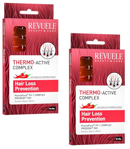 REVUELE THERMO ACTIVE COMPLEX Vorbeugung gegen Haarausfall 2er pack. 2x (8x5ml) von Revuele