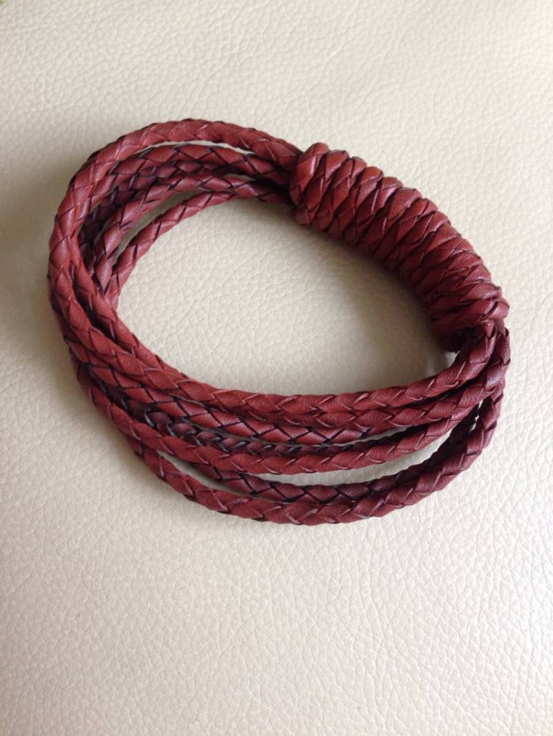 Vintage Braunes Lederarmband Vintage Braunes Lederarmband von RewindYourMind