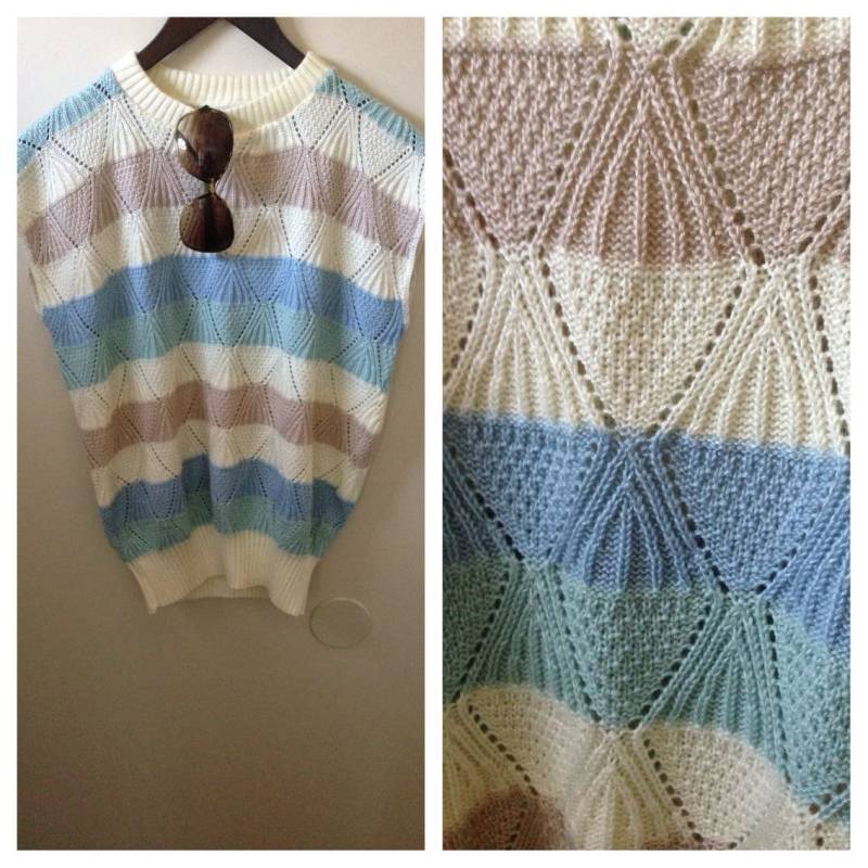 Vintage Kurzarmpullover Vintage Kurzarmpullover von RewindYourMind