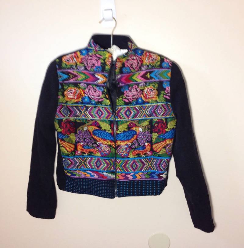 Vintage Milagros Boho Ethno Handloomed Jacke Vintage Milagros Boho Ethno Handloomed Jacke von RewindYourMind