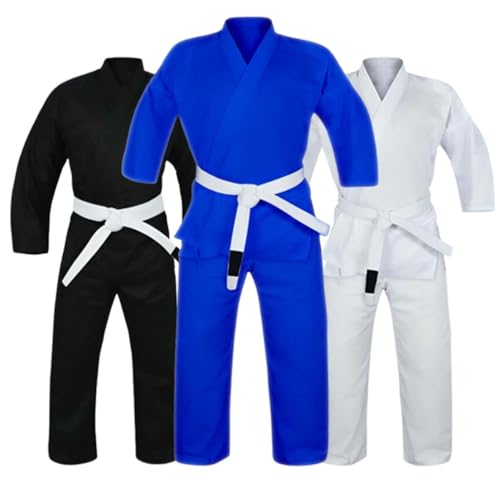 Rewon Brazilian Jiu Jitsu anzug - Kimono BJJ Gi, Aikido Anzug, Männer Frauen Jiu Jitsu ultraleicht sanforisiert Uniform für Training und Wettbewerb von Rewon Gear