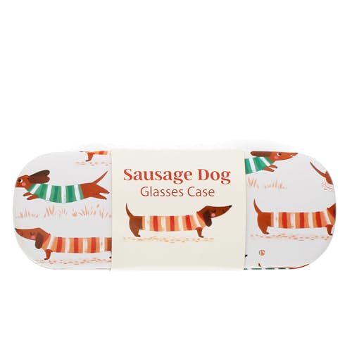 Rex London Brillenetui & Reiningungstuch Sausage Dog Etui Dackel Motiv von Rex London