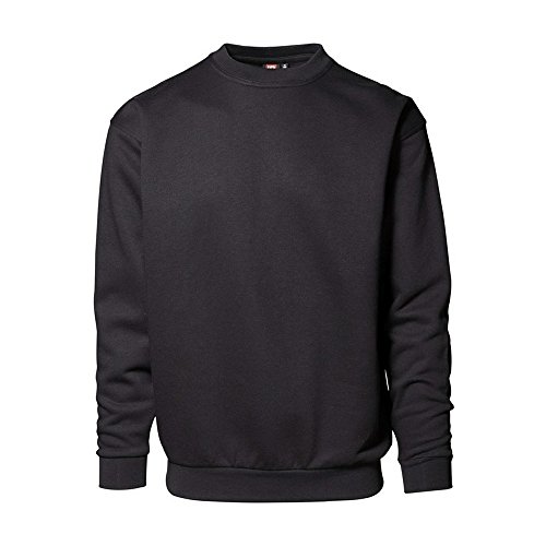 ID Unisex Pro Wear Sweatshirt (3XL) (Schwarz) von Rex & Holm